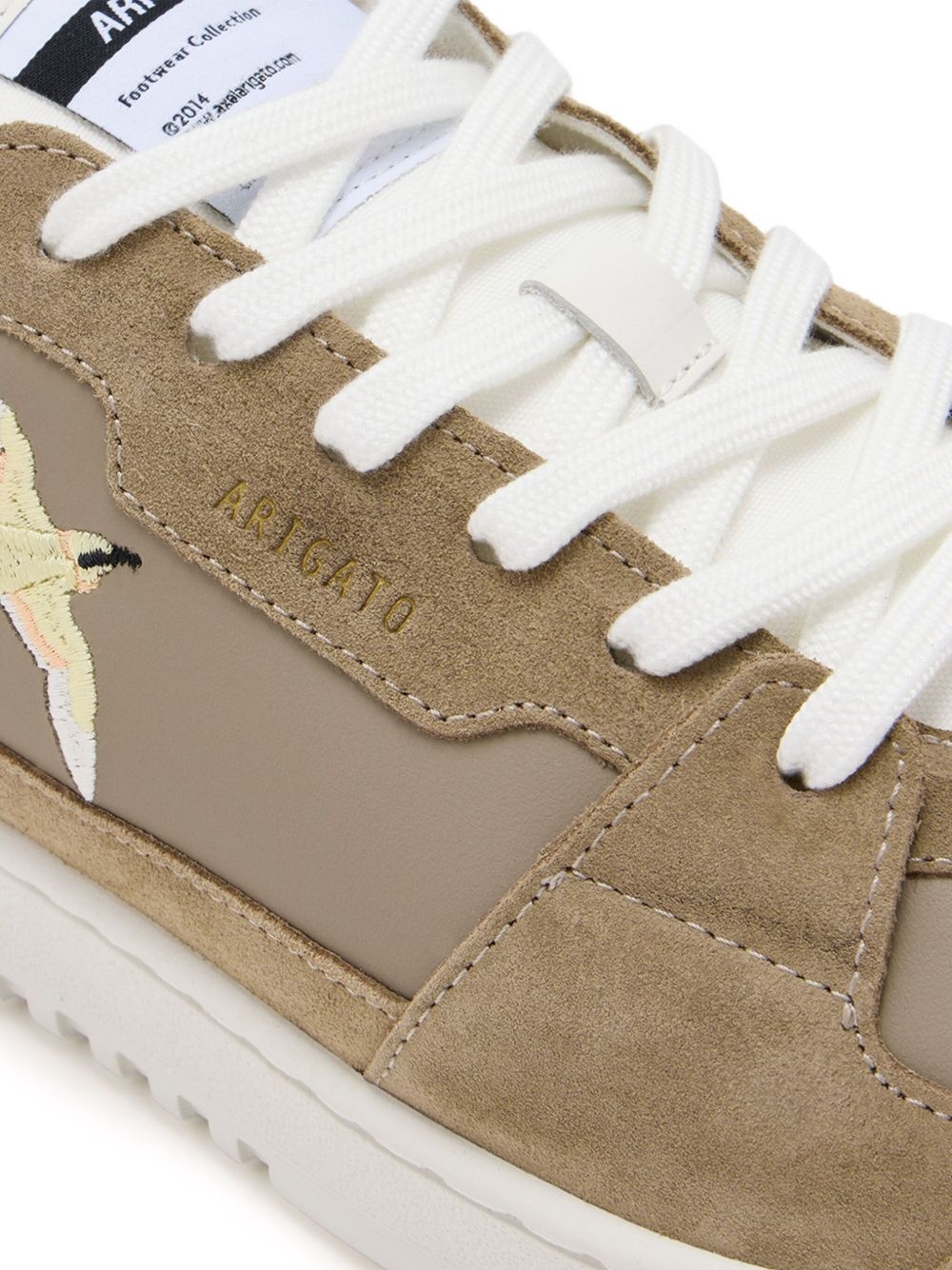 logo-debossed sneakers - 4