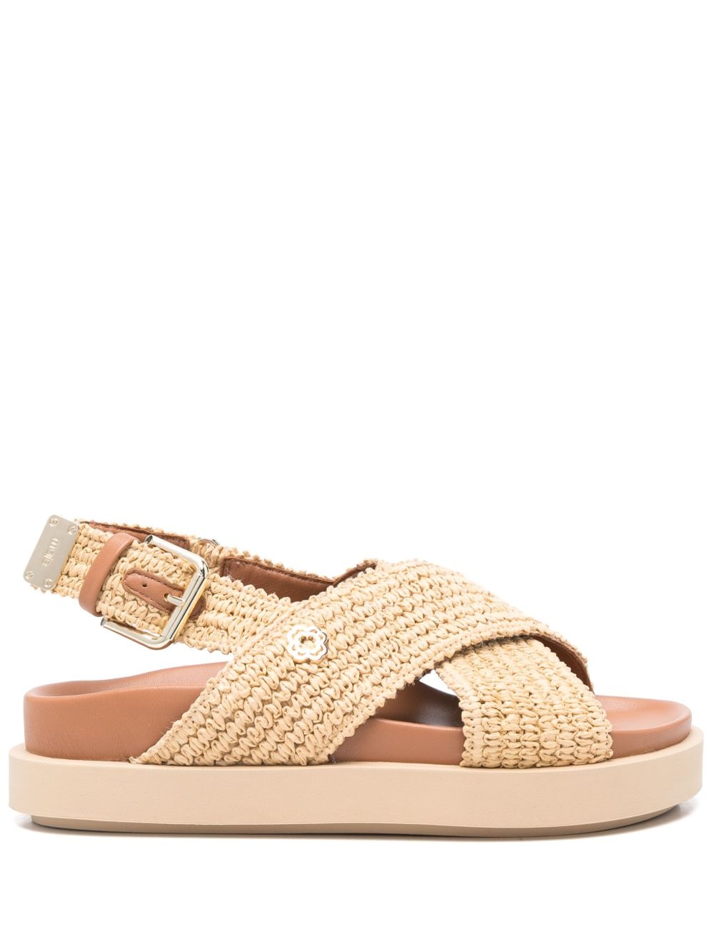 woven sandals - 1