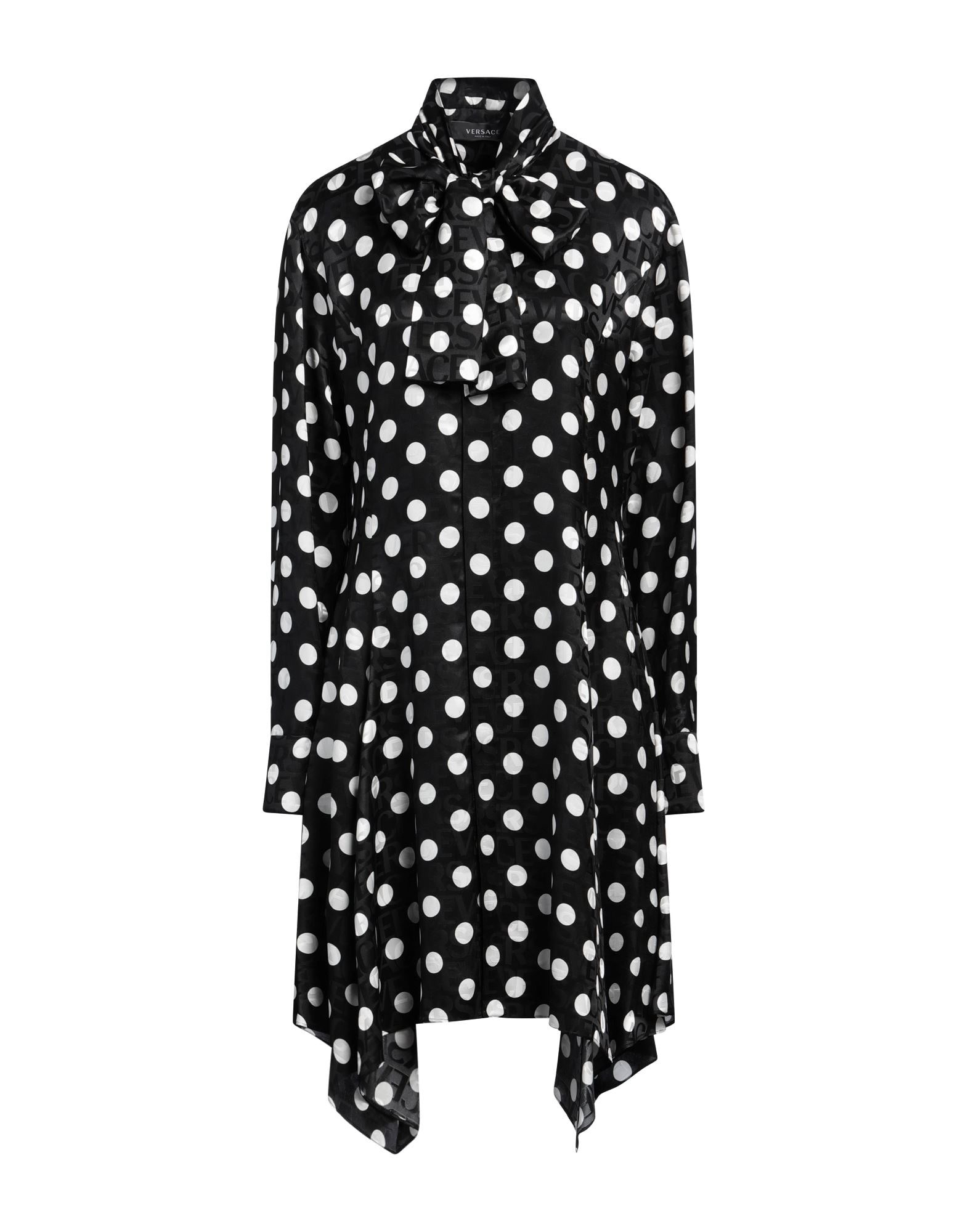Black Women's Shirt Dress - 1