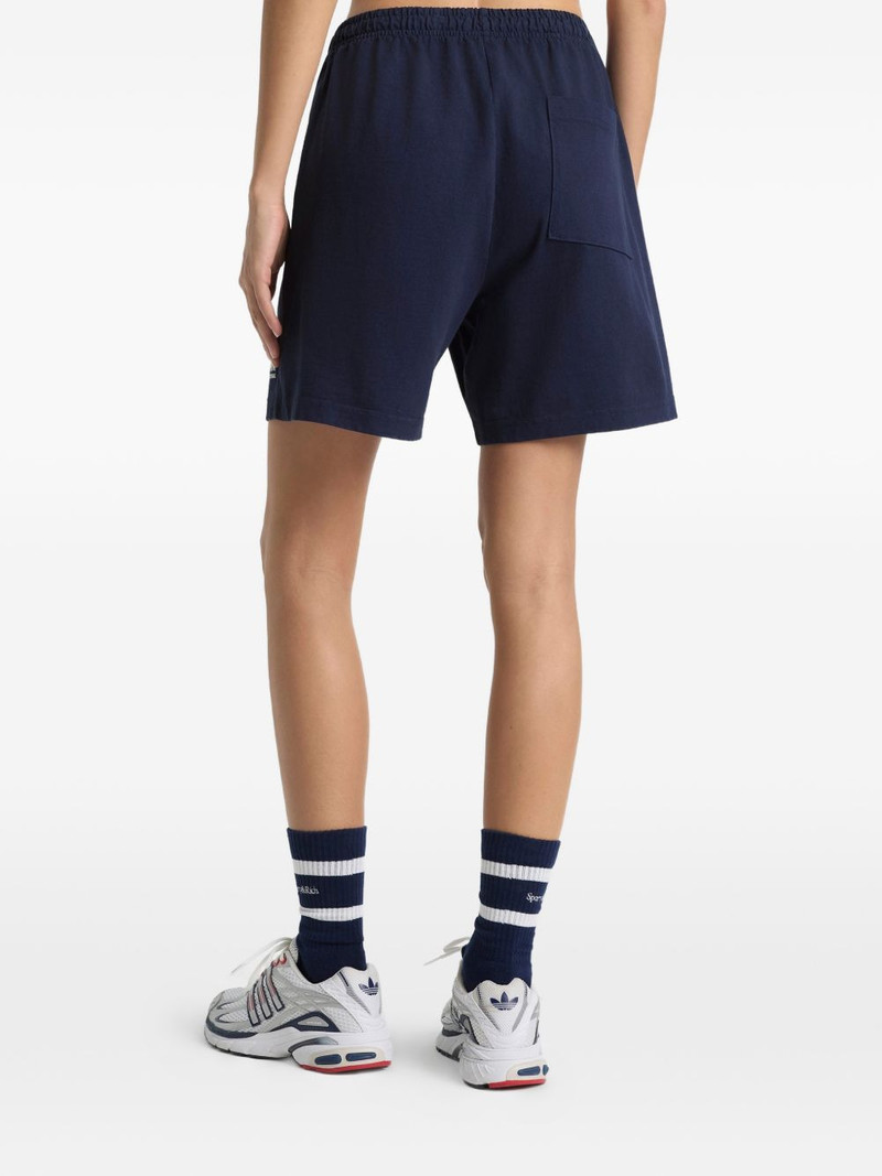 elasticated print-detail track shorts 4