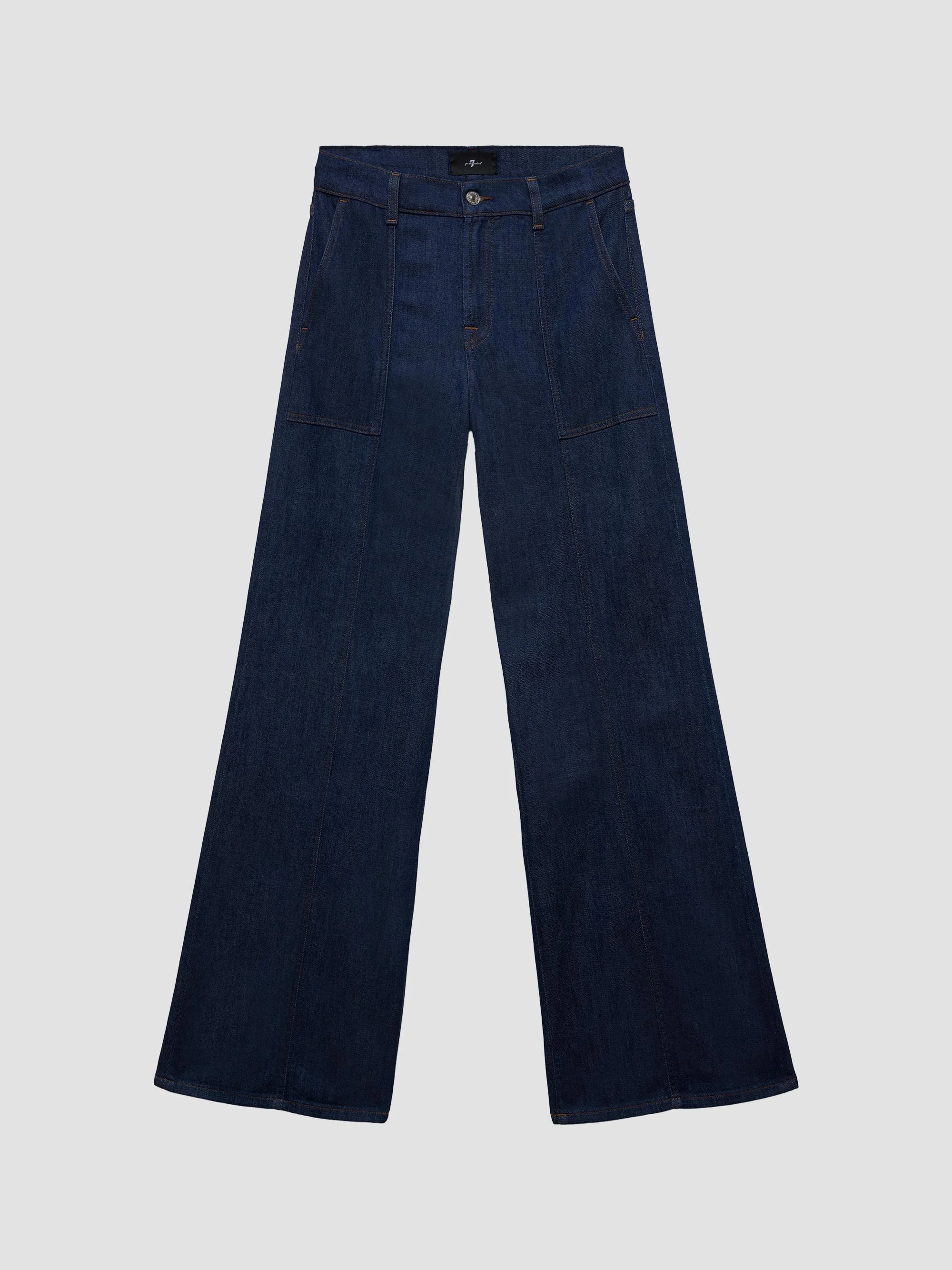 Women's Utility Lotta Wide-Leg Jeans - Halona - 1