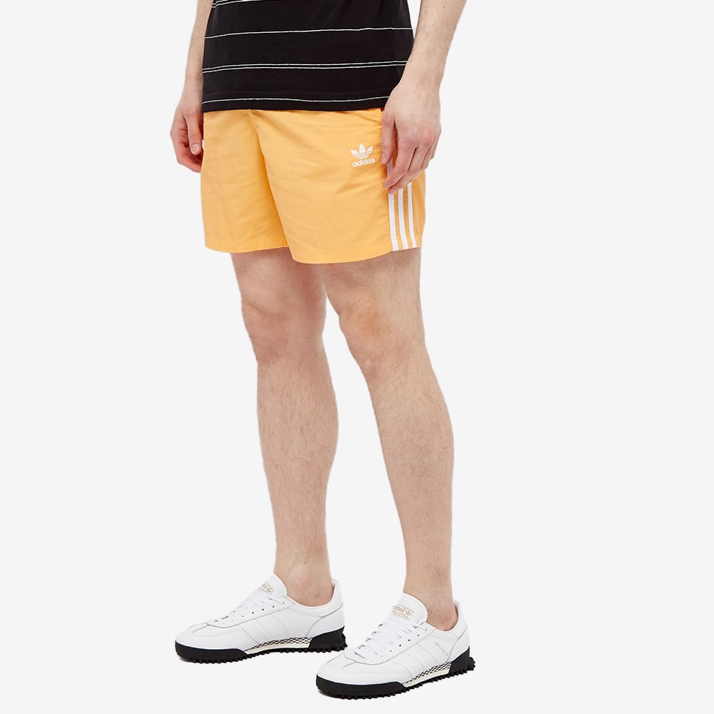 Adidas 3-Stripe Swim Shorts - 3