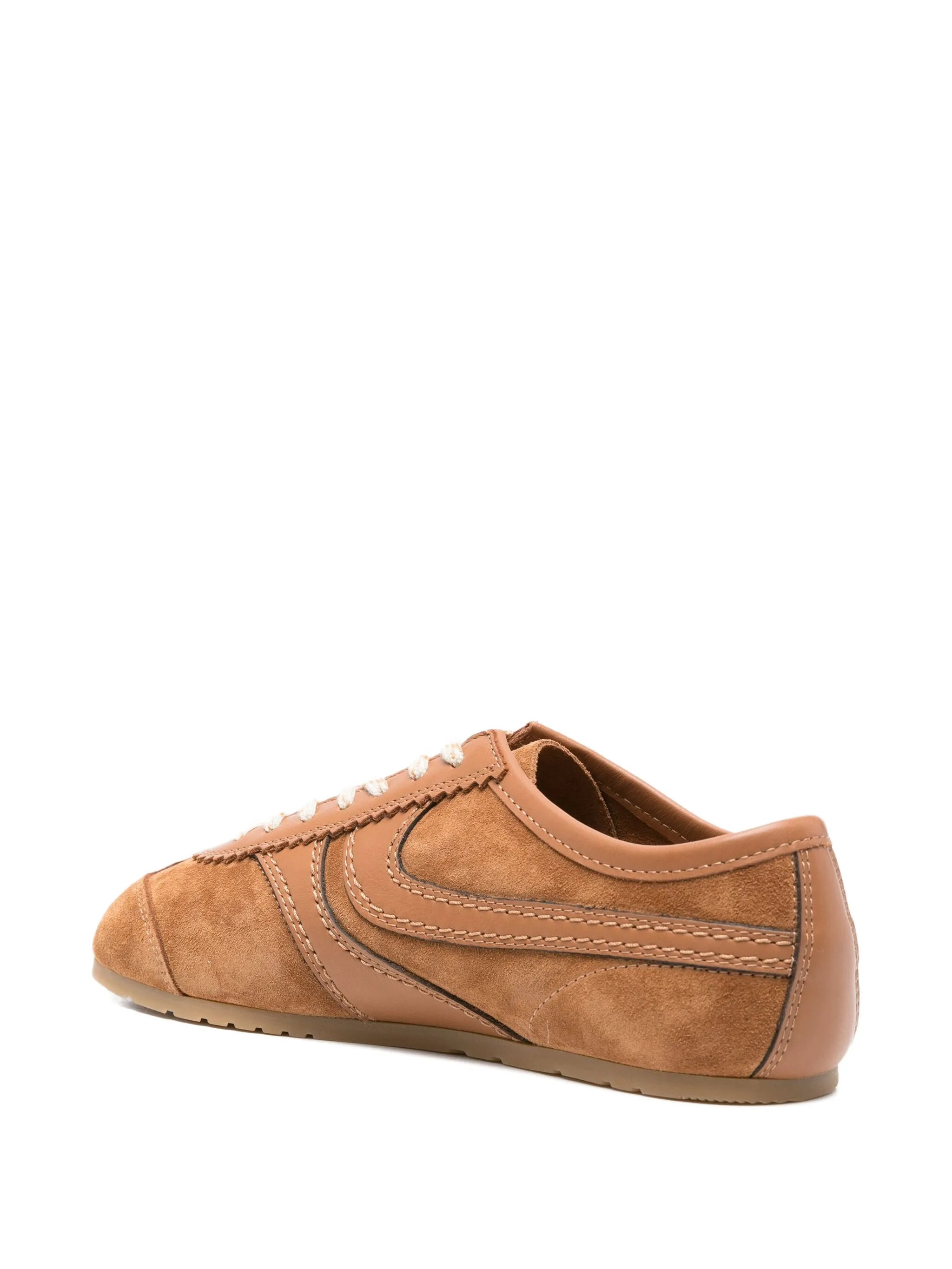 Dries Van Noten Leather Panelled Sneakers - 3