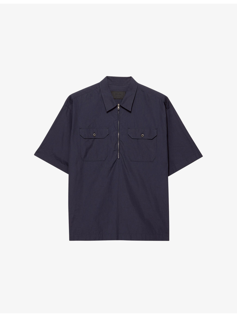 Short-Sleeve Cotton Shirt 1