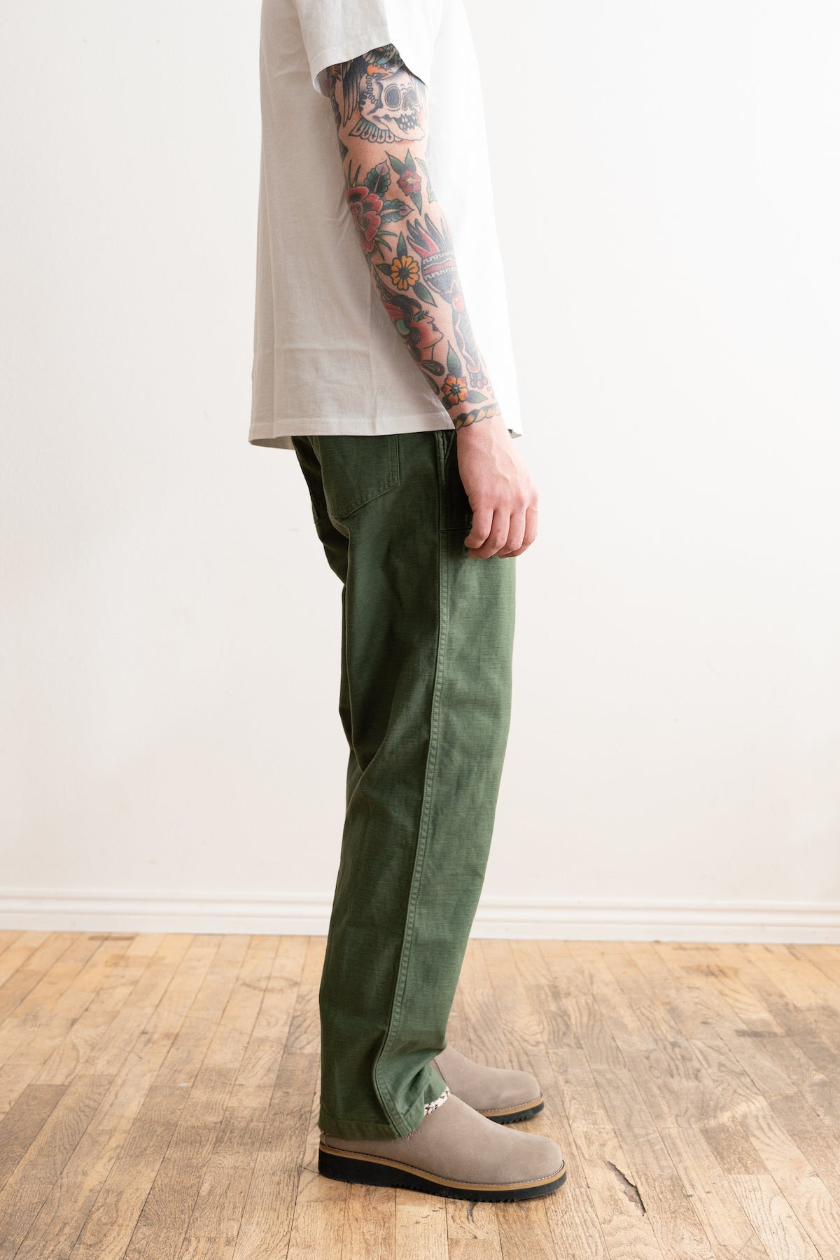 US Army Fatigue Pants (Regular Fit) - Green - 4