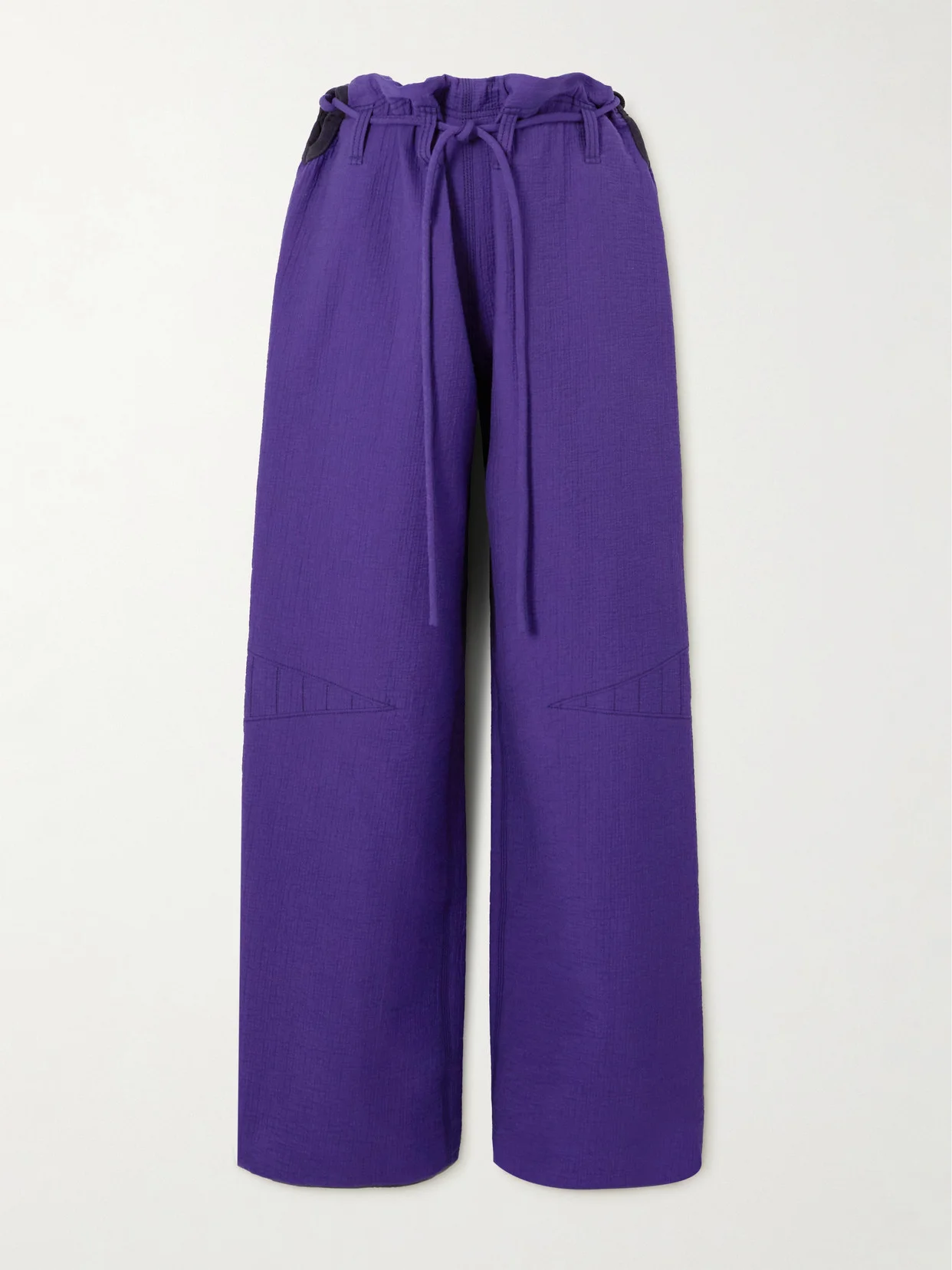 Cotton-blend Pants - 1