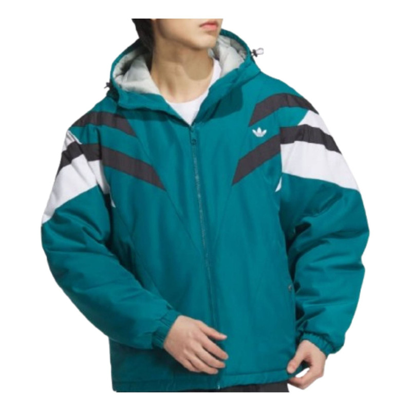 adidas adidas Vintage Pad Jacket 'Blue' JJ4970 outlook