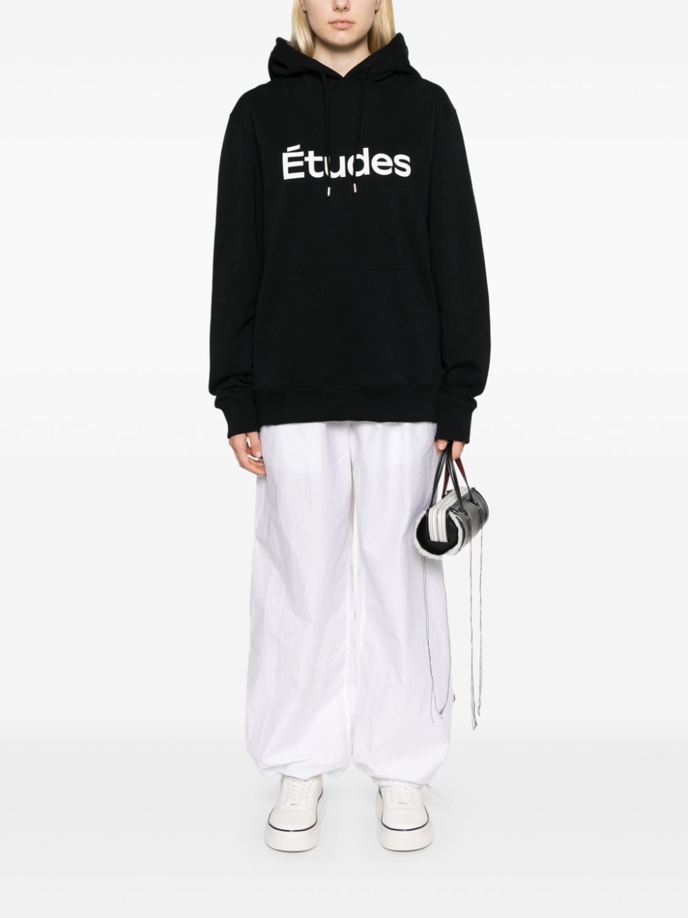 logo-print hoodie - 2