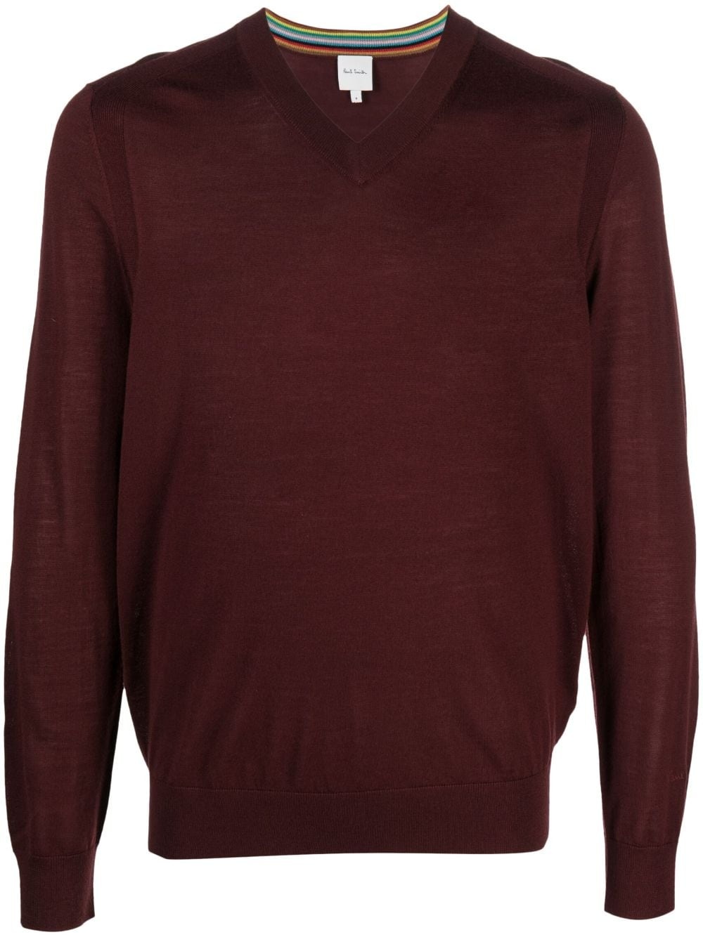 long-sleeve wool jumper - 1