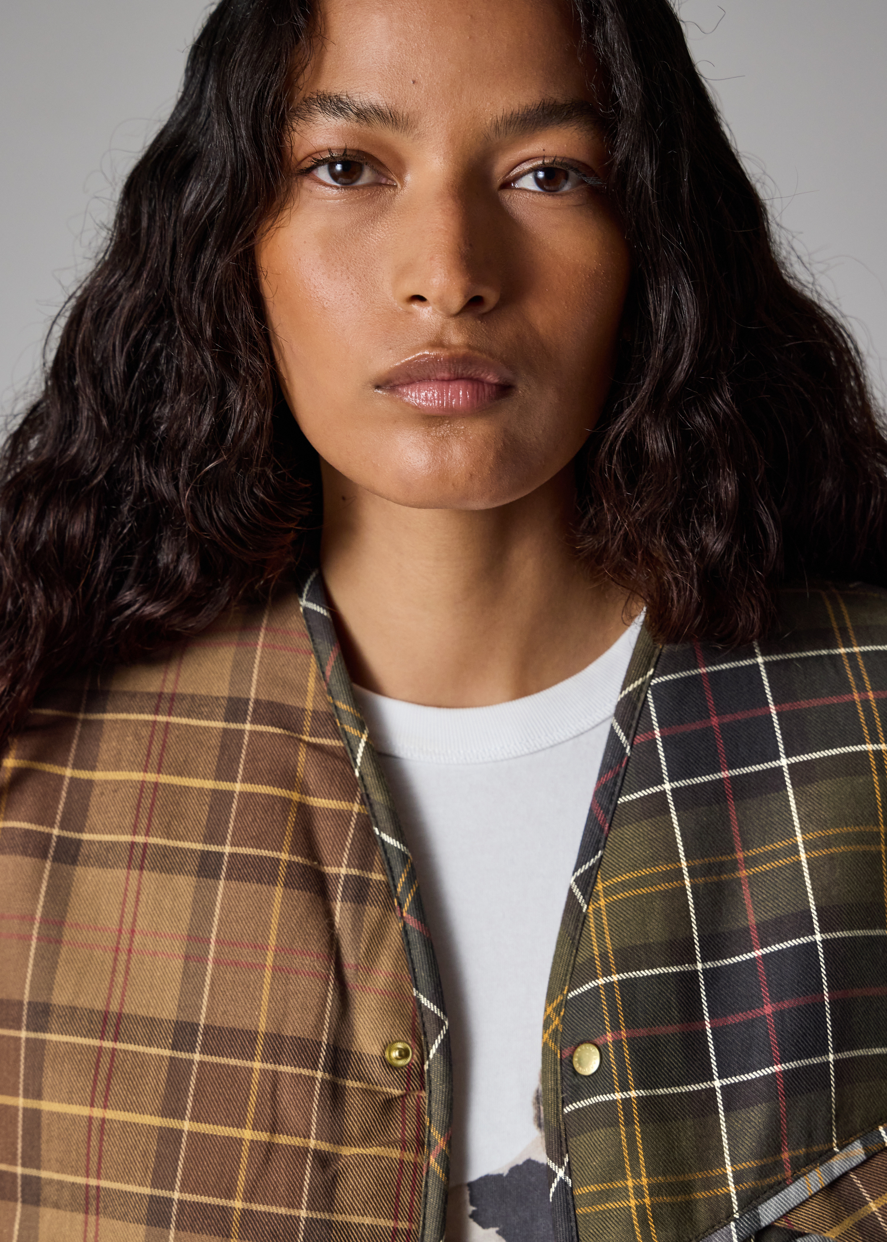 Paul Smith loves Barbour - Mixed Tartan Warm Pile Liner - 17