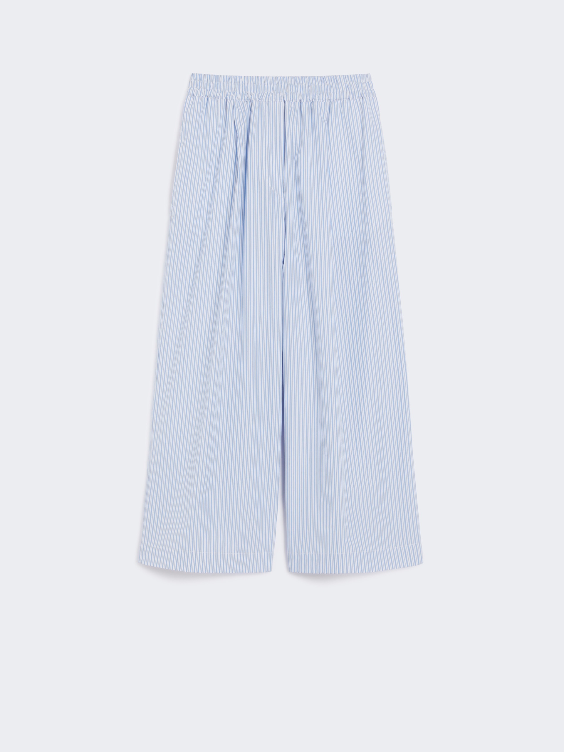 FLEUR Cotton sateen trousers - 1