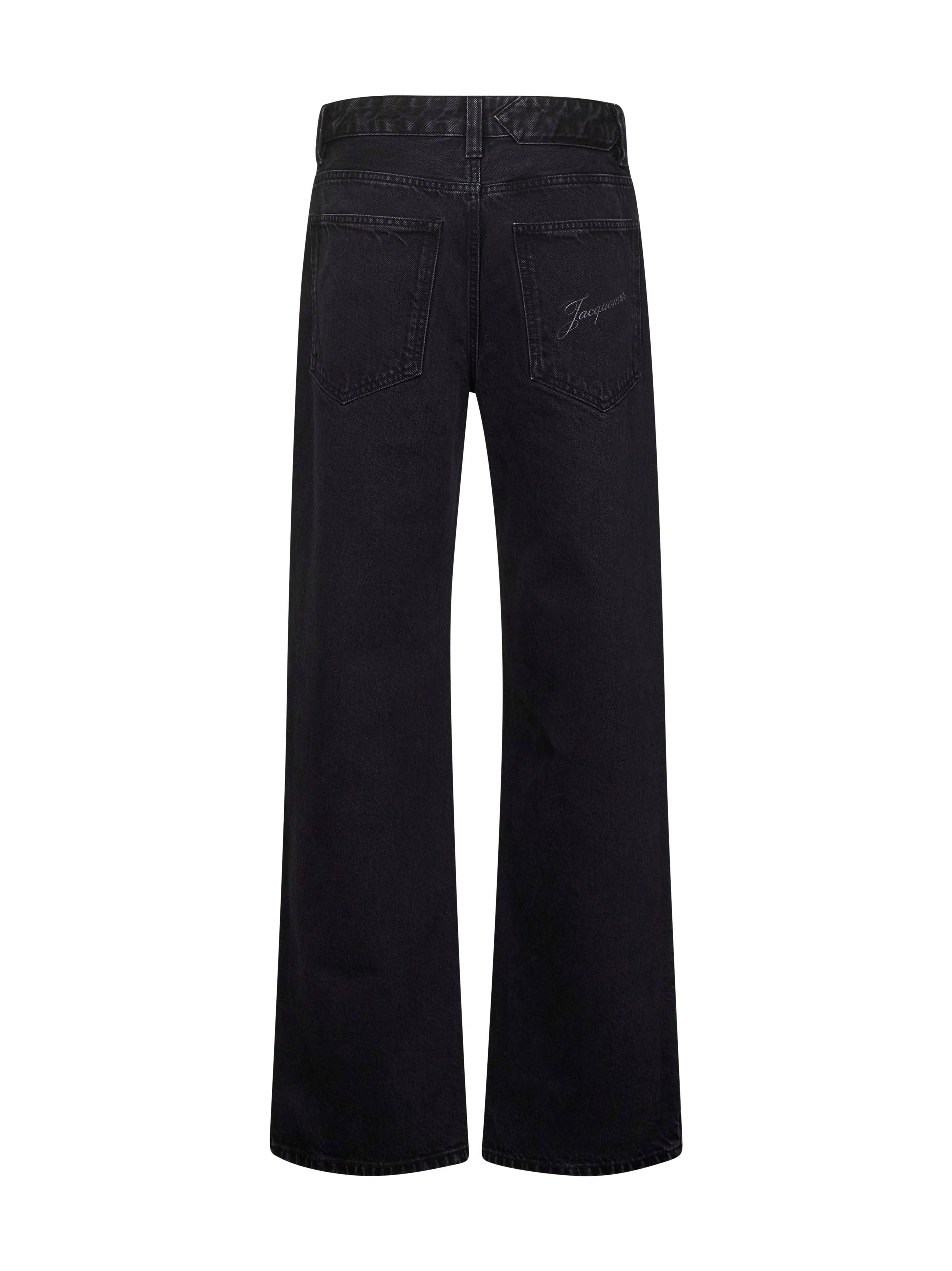 Black The wide de-Nîmes denim jeans - 2