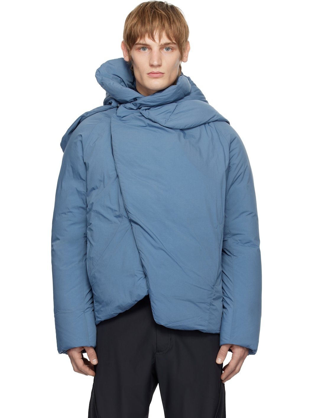 Blue 7.0 Center Down Jacket - 1