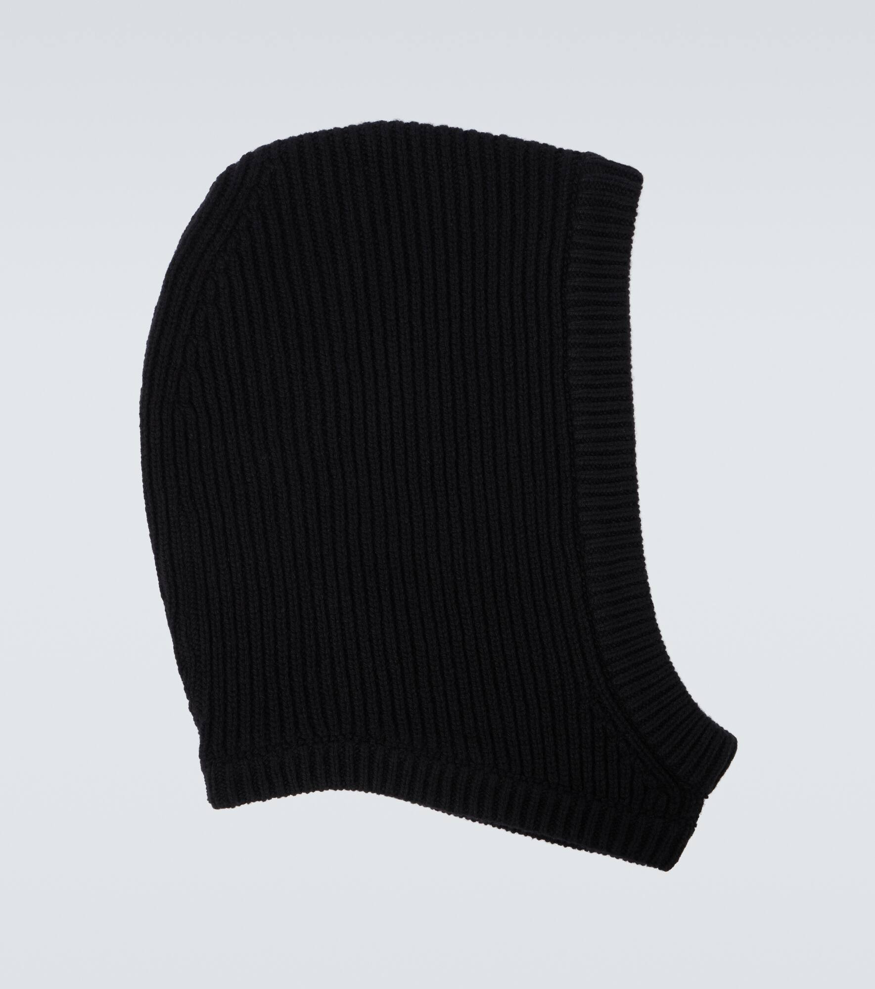Cashmere and wool ski mask - 1