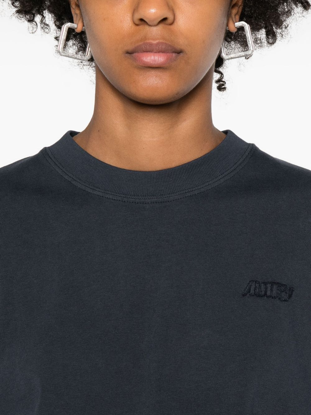 embroidered-logo short-sleeve T-shirt - 5