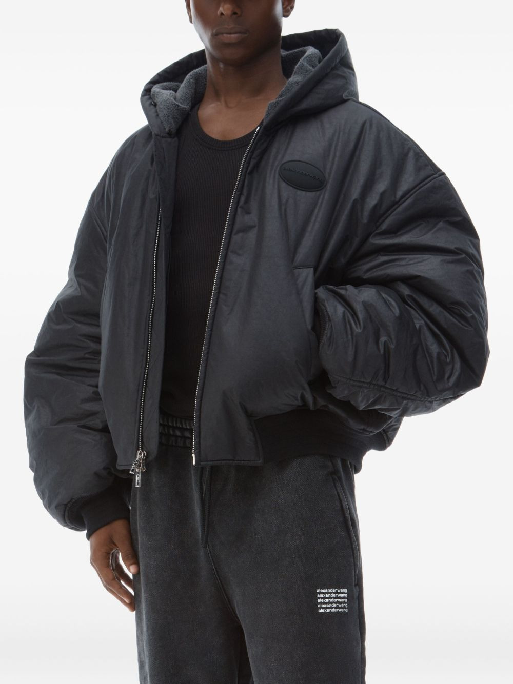 drawstring-waist track pants - 5