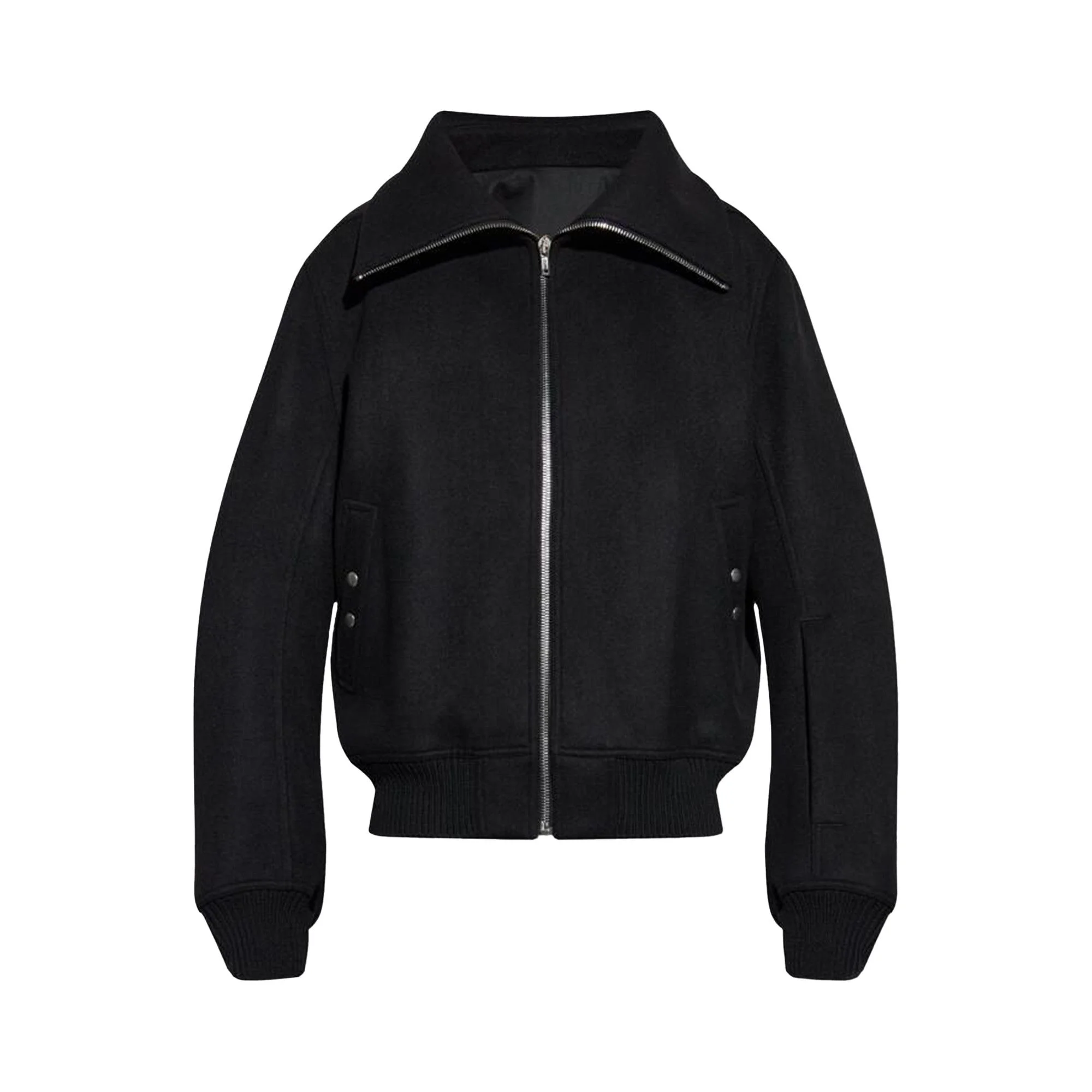 Rick Owens Blixa Dracucollar Jacket 'Black' - 1