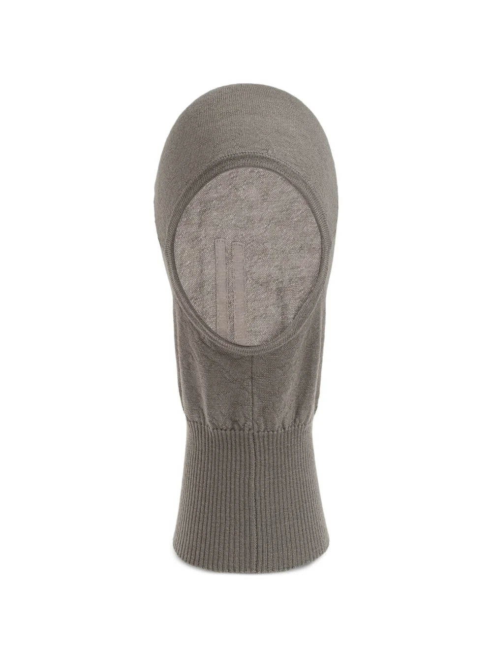 ribbed-knit cashmere balaclava - 1