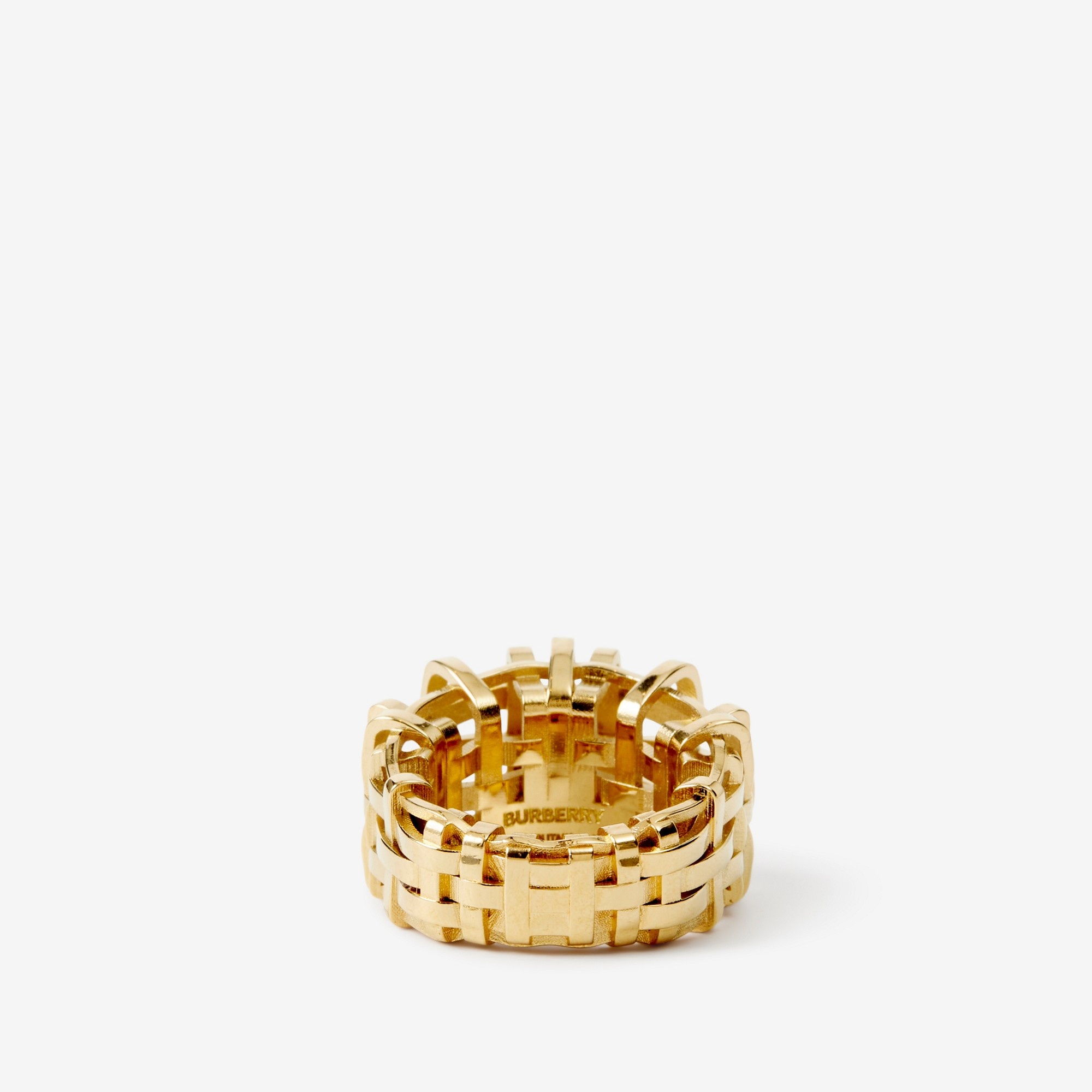 Check Gold-plated Ring - 2