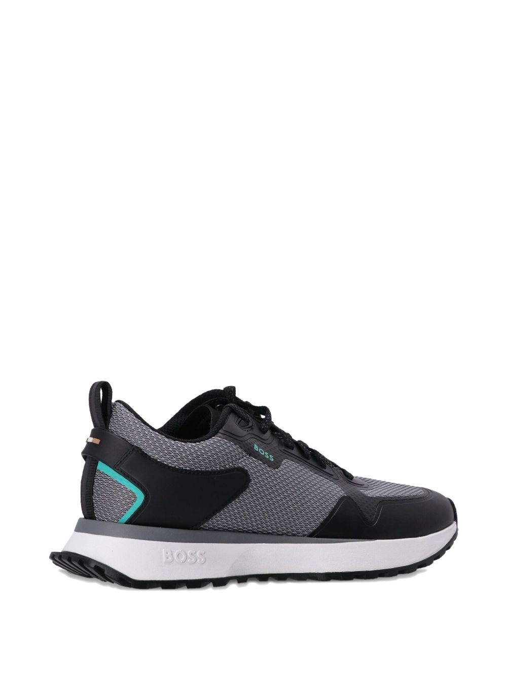mesh-panel sneakers - 3