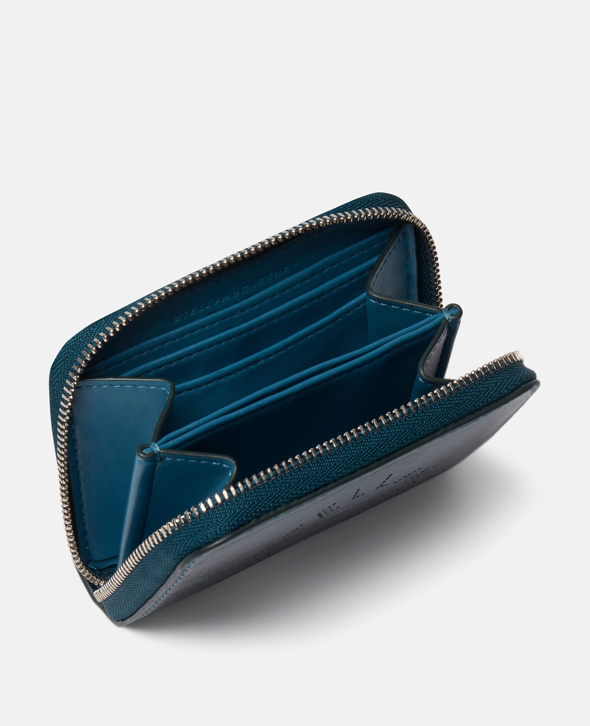 Stella Logo Metallic Zipped Strap Cardholder - 4