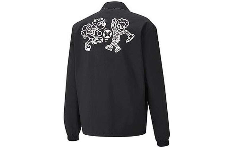 PUMA PUMA Mr. Doodle reversible Jacket Black 59863802 outlook