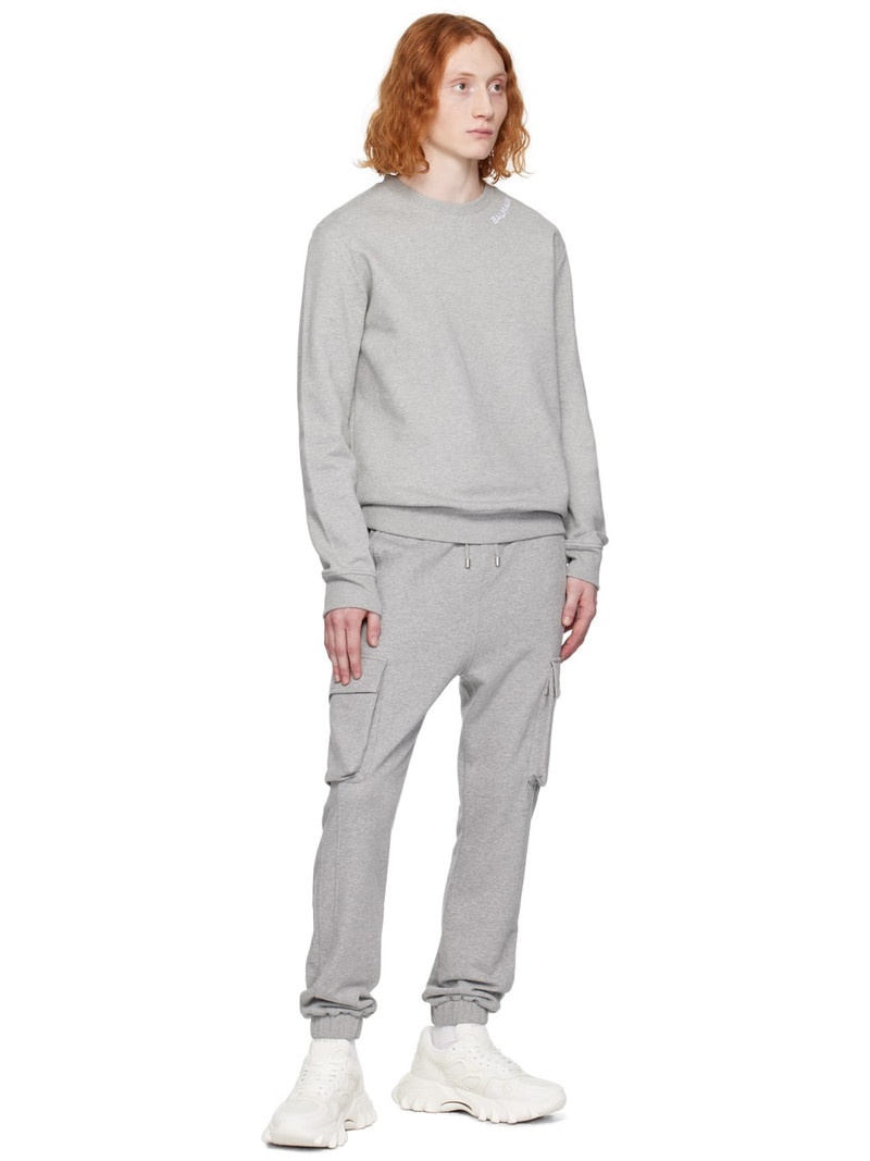 Balmain White B-East Sneakers outlook
