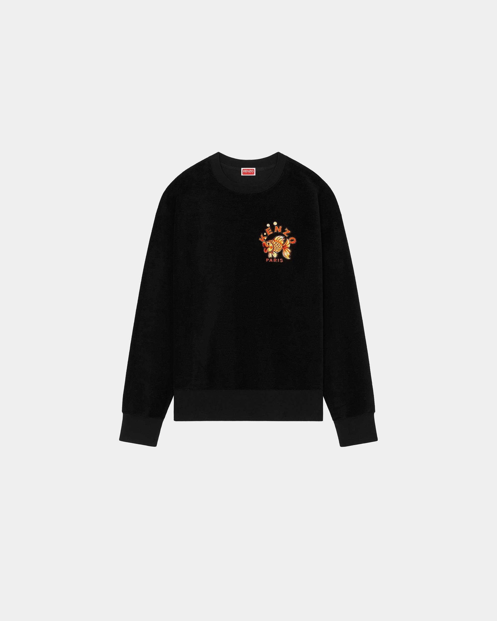 KENZO 'KENZO Kingyo' embroidered classic sweatshirt | REVERSIBLE