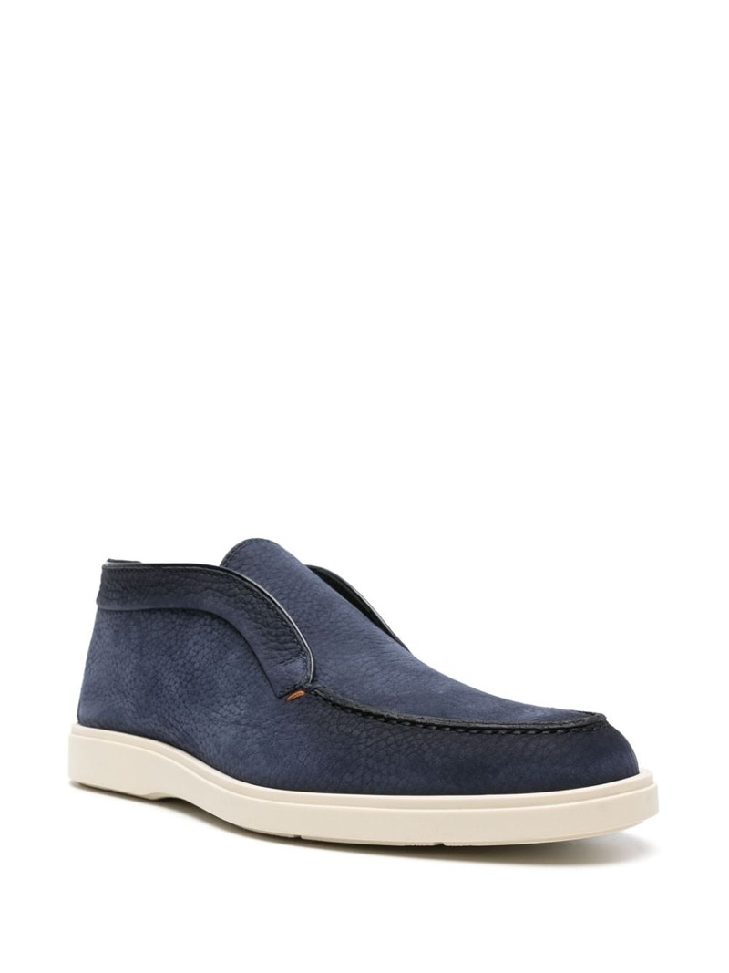 Santoni Digits leather loafers outlook