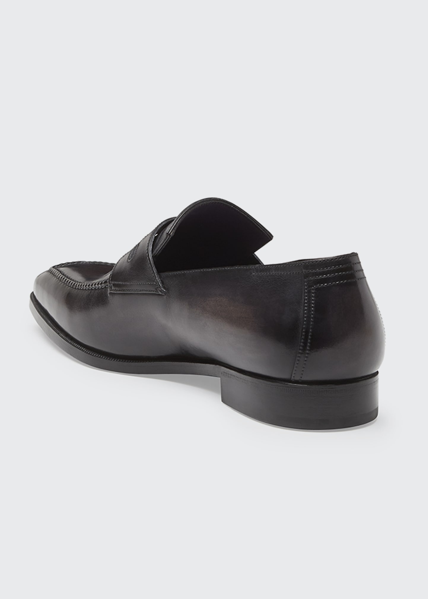 Andy Leather Loafer, Black - 7