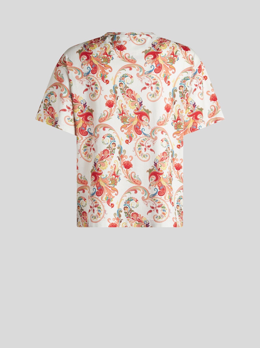FLORAL PAISLEY T-SHIRT - 6