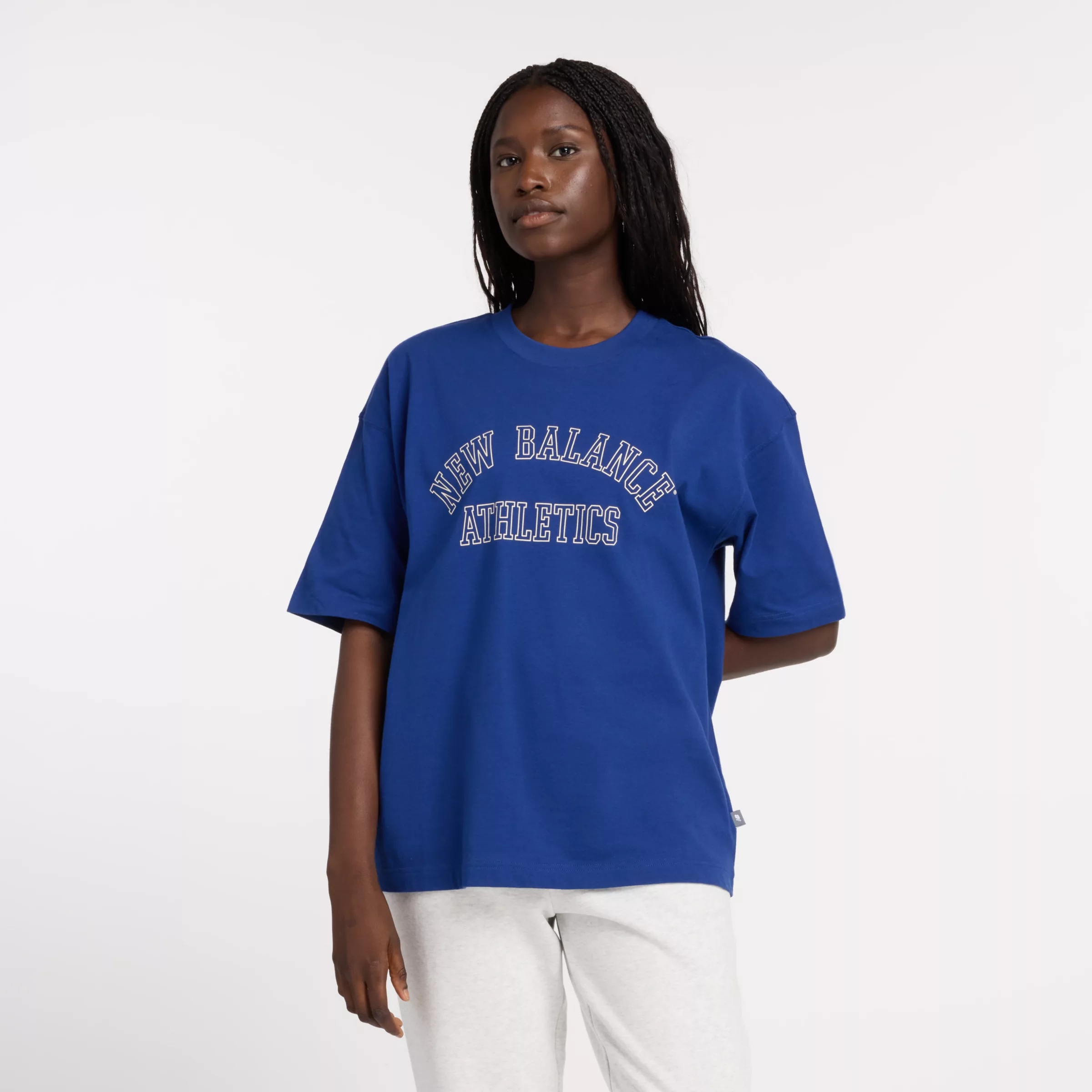 Women's Graphic Jersey Oversized T-Shirt - 1