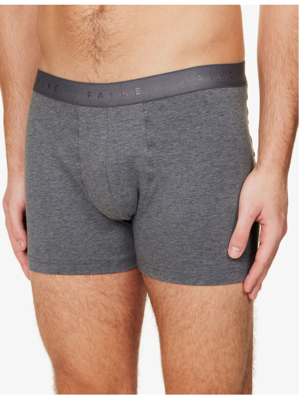 Tonal waistband pack of two stretch-cotton boxers - 5