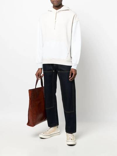 Levi's colour-block cotton hoodie outlook