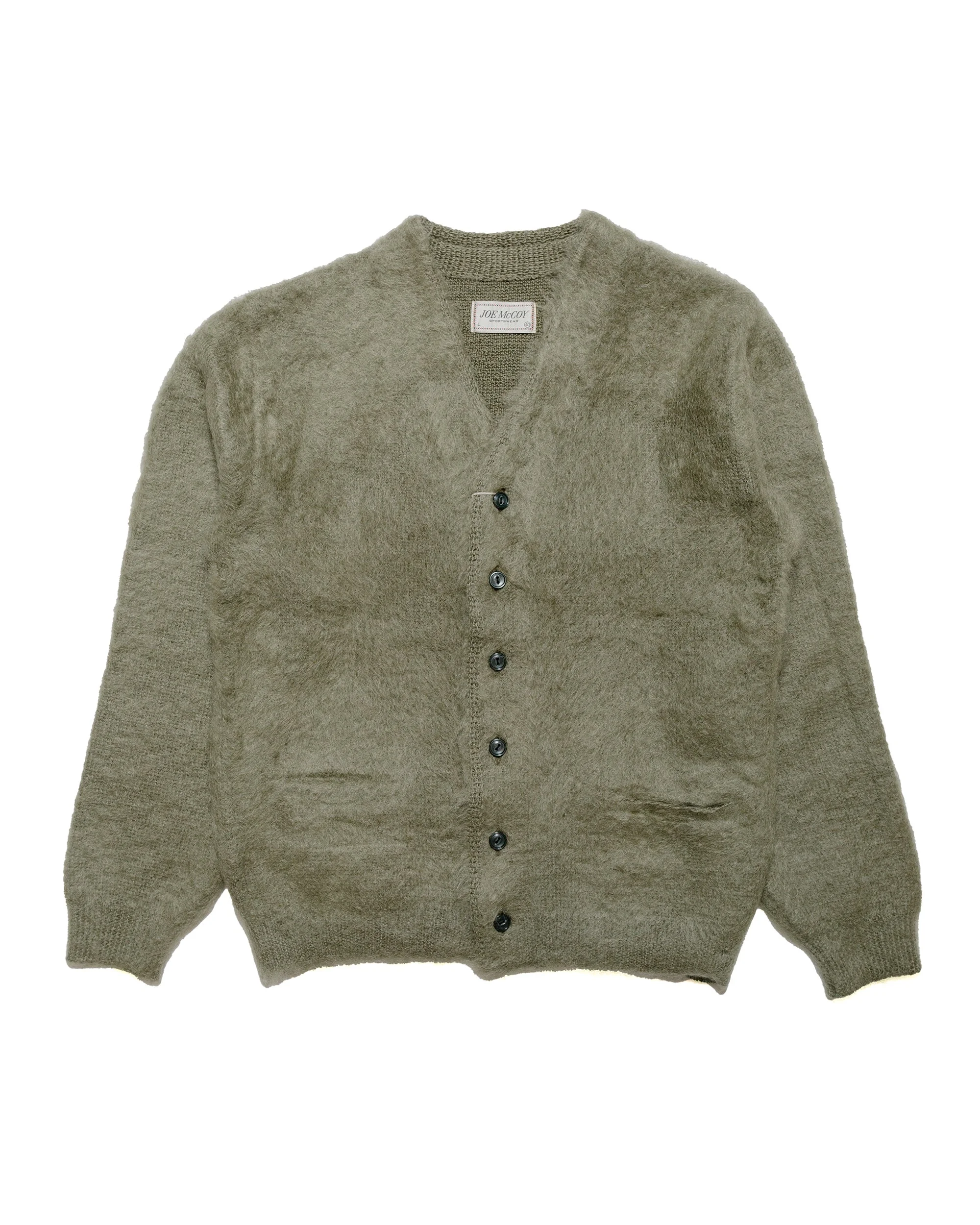 MC19103 JM Mohair Cardigan Mint - 1