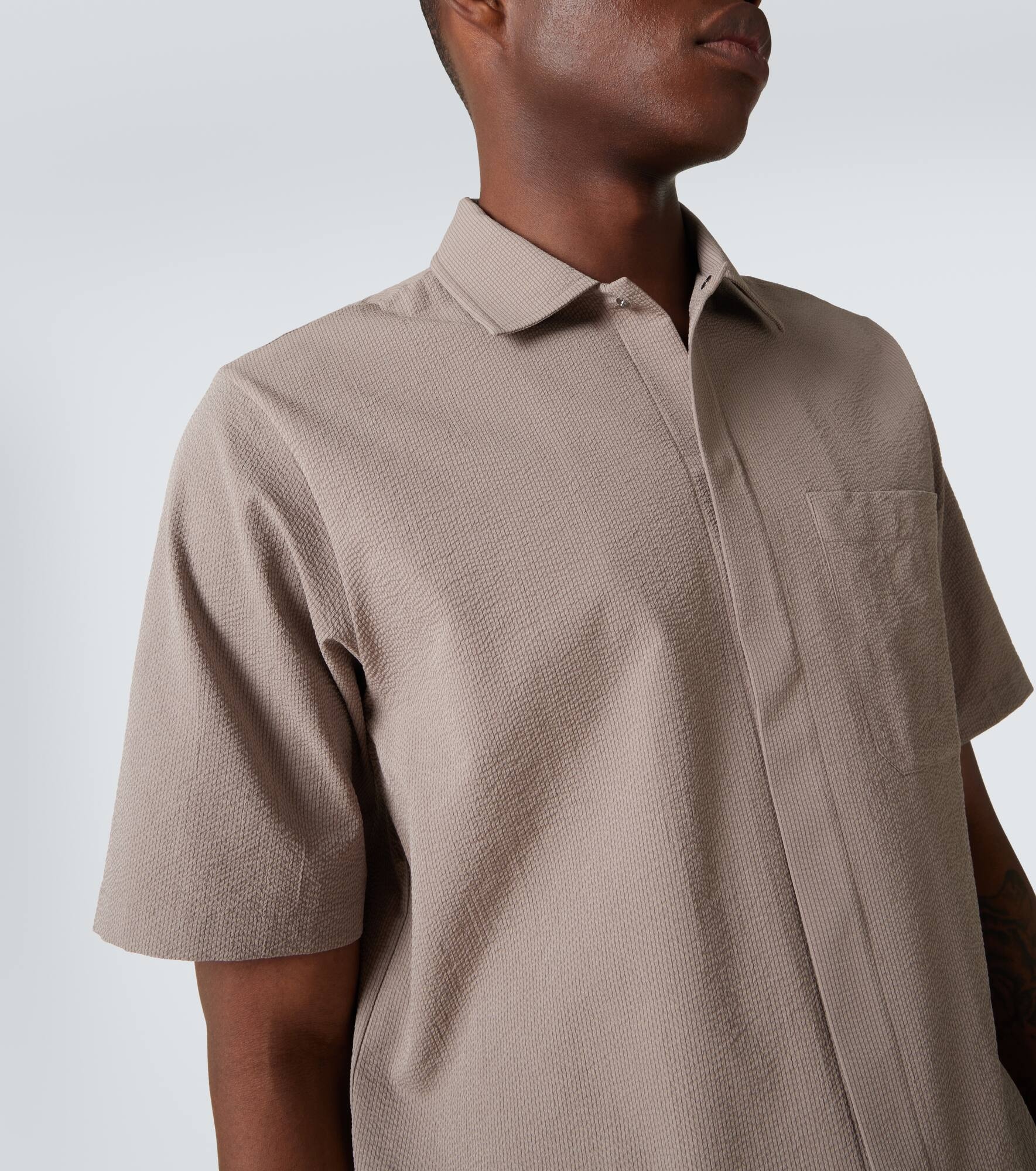 Seersucker shirt - 5