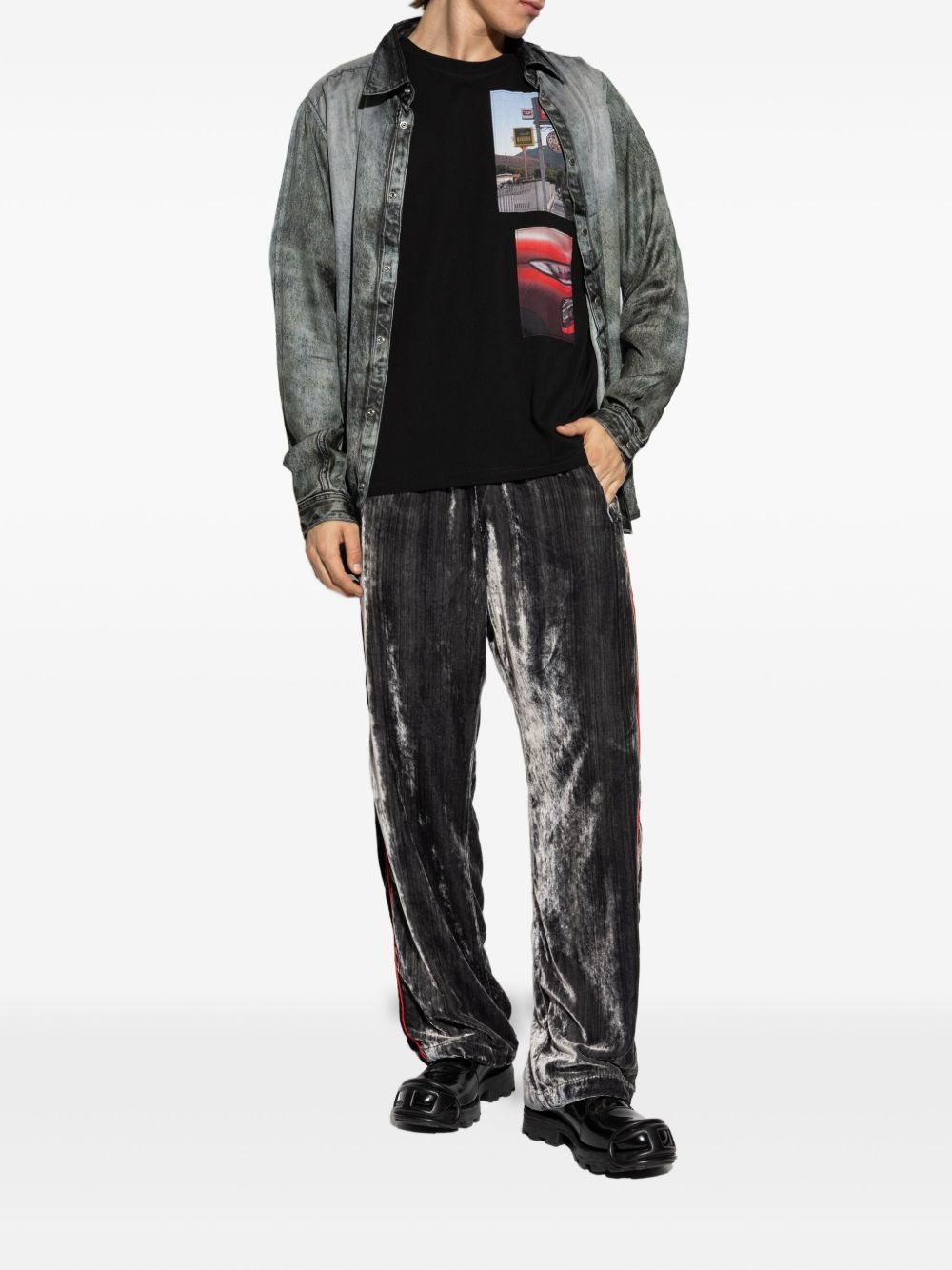 photographic-print T-shirt - 2