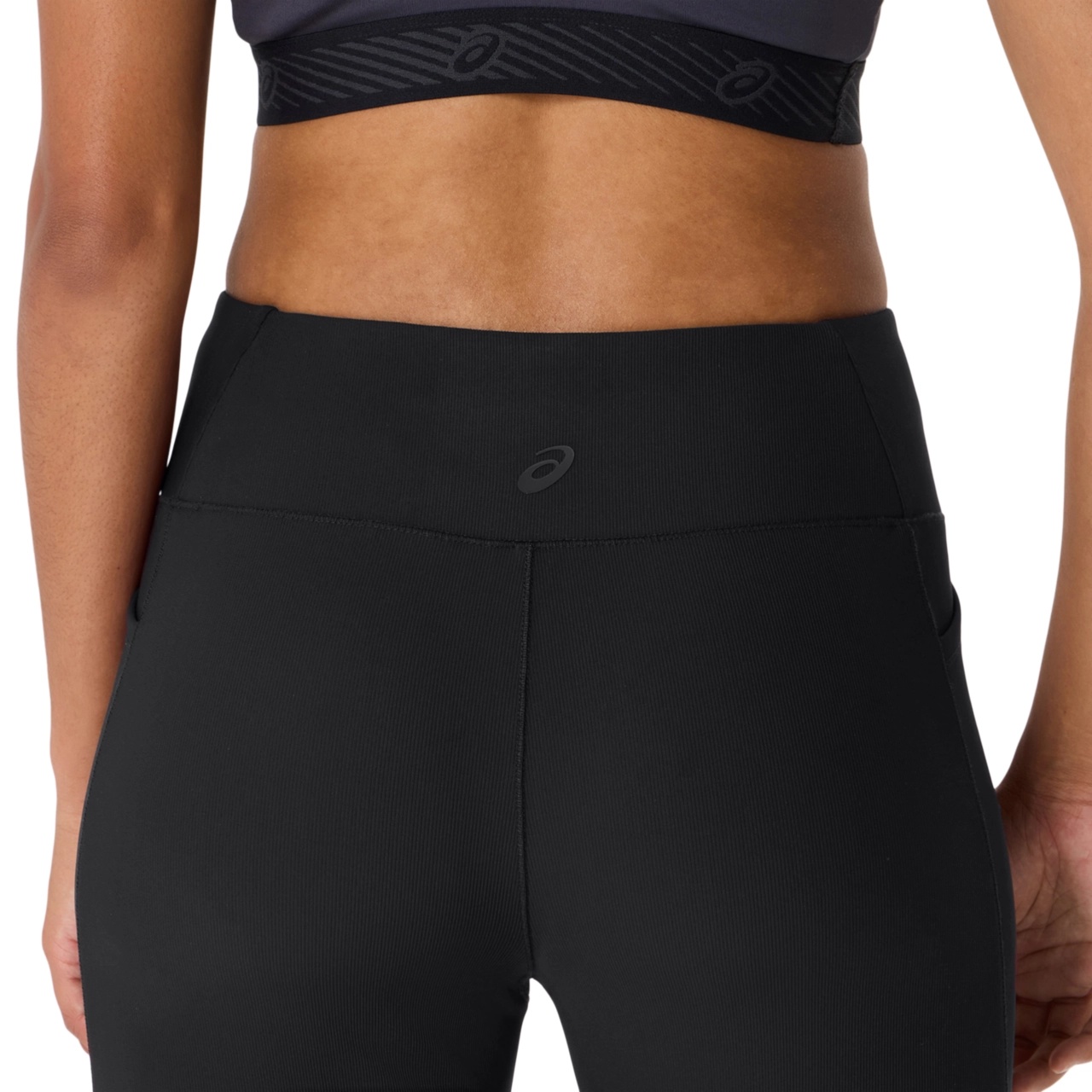 WOMEN'S RIB HIGH WAIST  7/8 TIGHT - 5