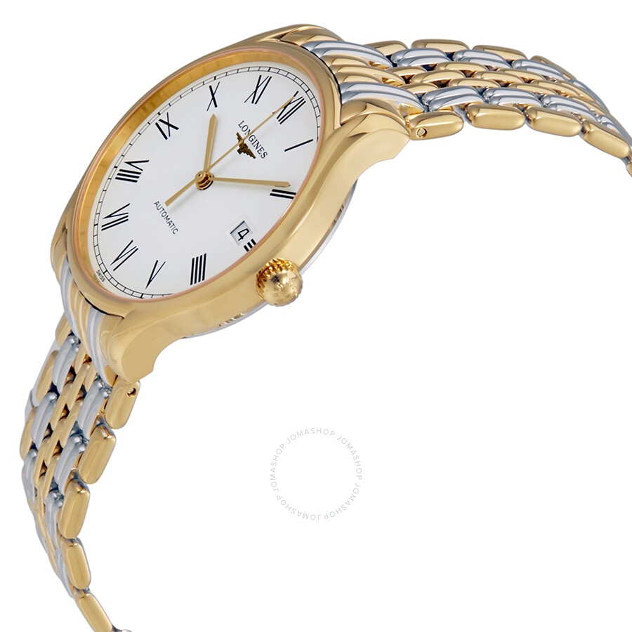 Longines Lyre White Dial Ladies Two Tone Watch L4.860.2.11.7 - 2
