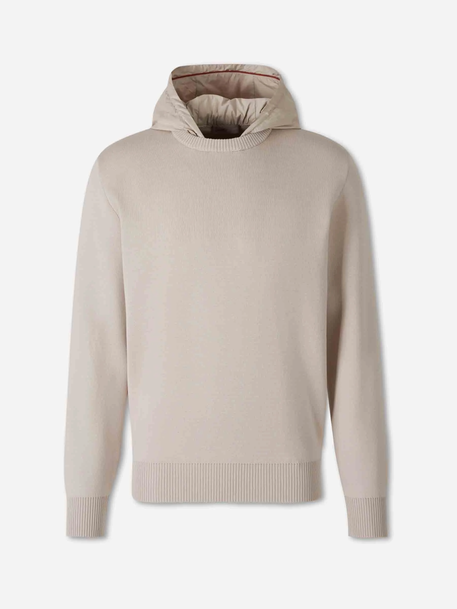 KNITTED HOODIE - 1