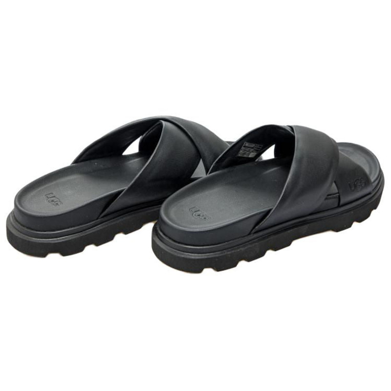 UGG UGG Capitola Cross Slippers 'Black' 1153076-BLK outlook