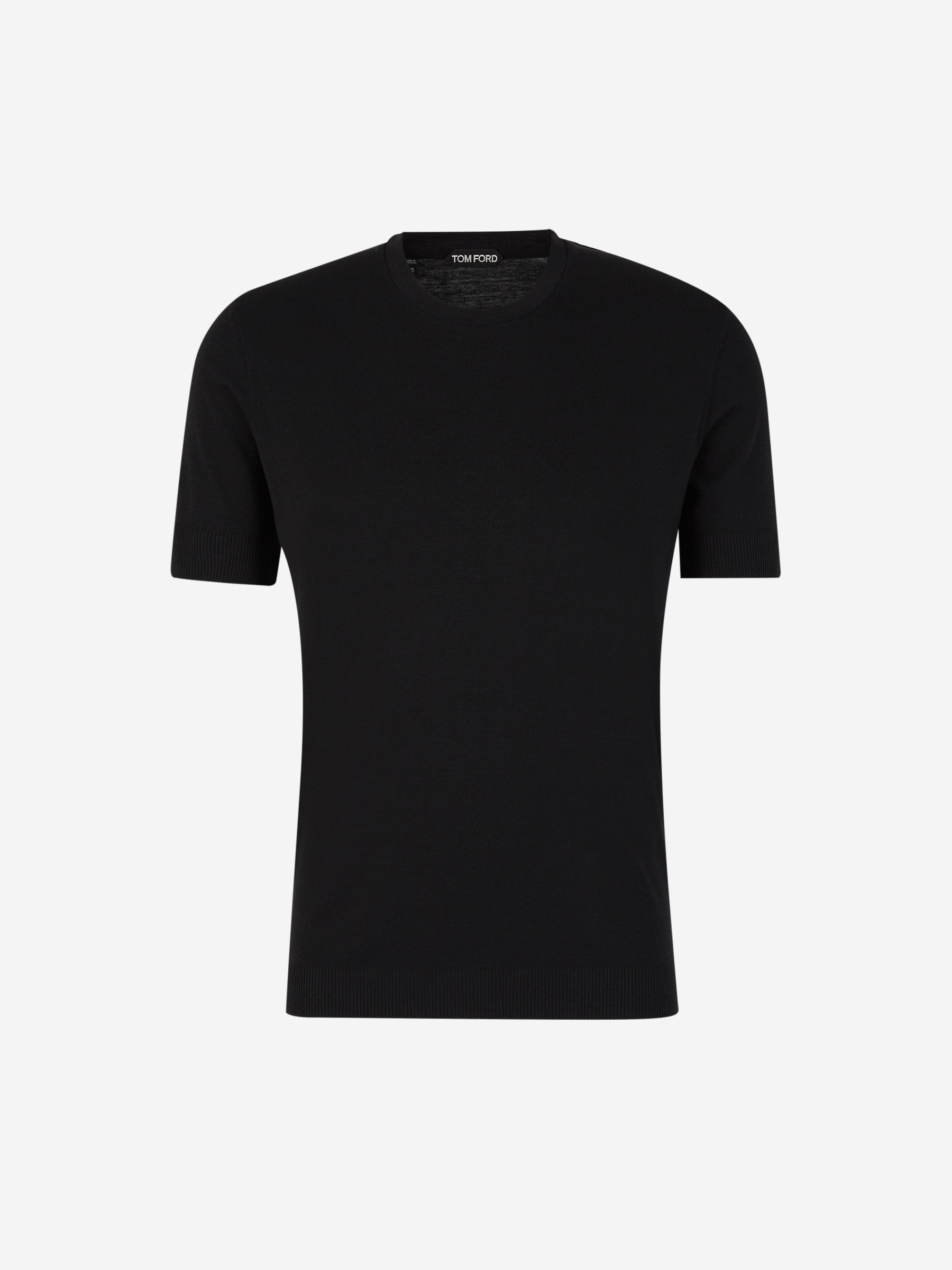 【送料&関税込】Tom Ford T-shirt Knit TOM FORD PLAIN KNIT T-SHIRT | santaeulalia | REVERSIBLE