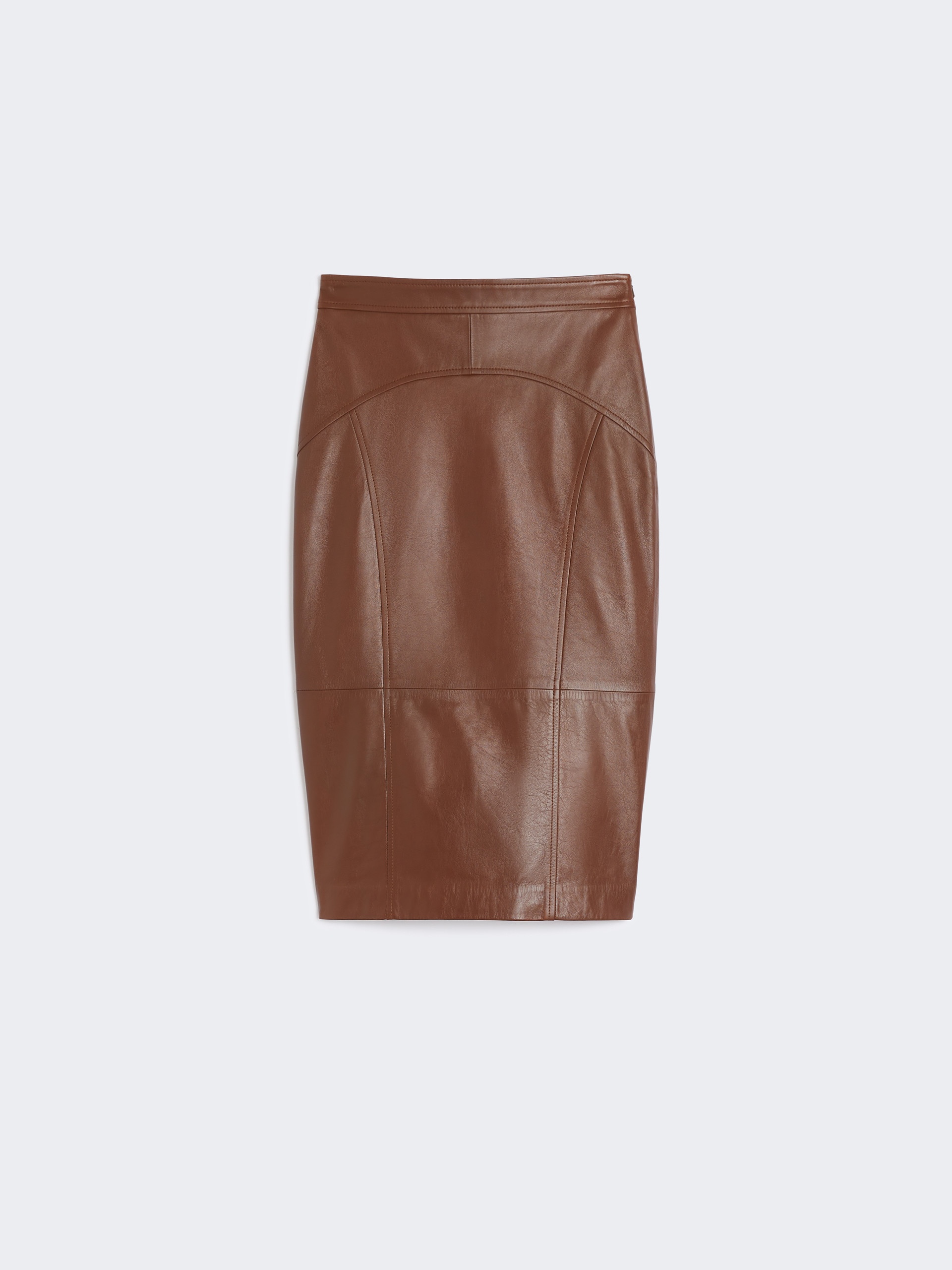 TAIGA Nappa leather pencil skirt - 1