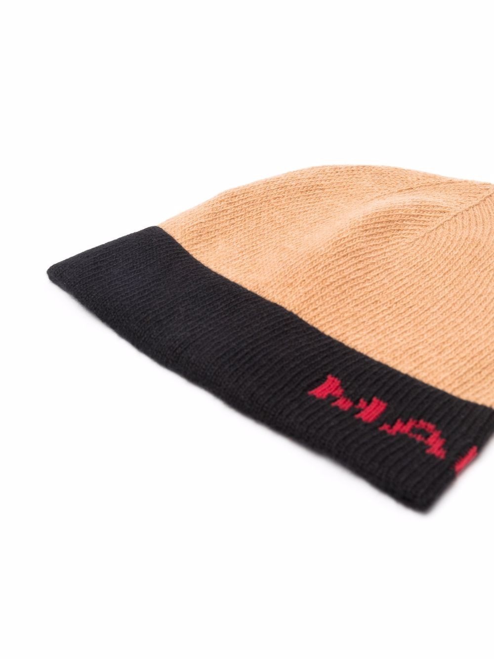 logo-print beanie - 2