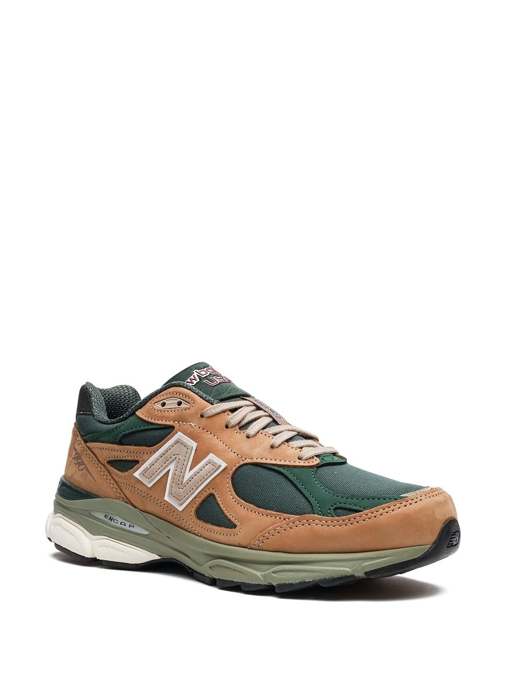 990 v3 Made in USA “Tan/Green” sneakers - 2