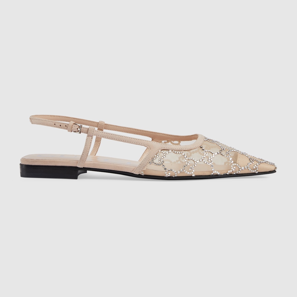 Women's GG slingback ballet flat - 1