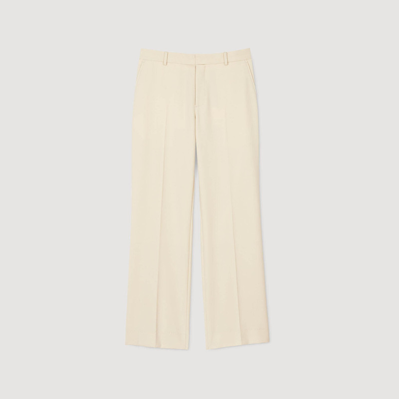 WOOL SUIT TROUSERS 6