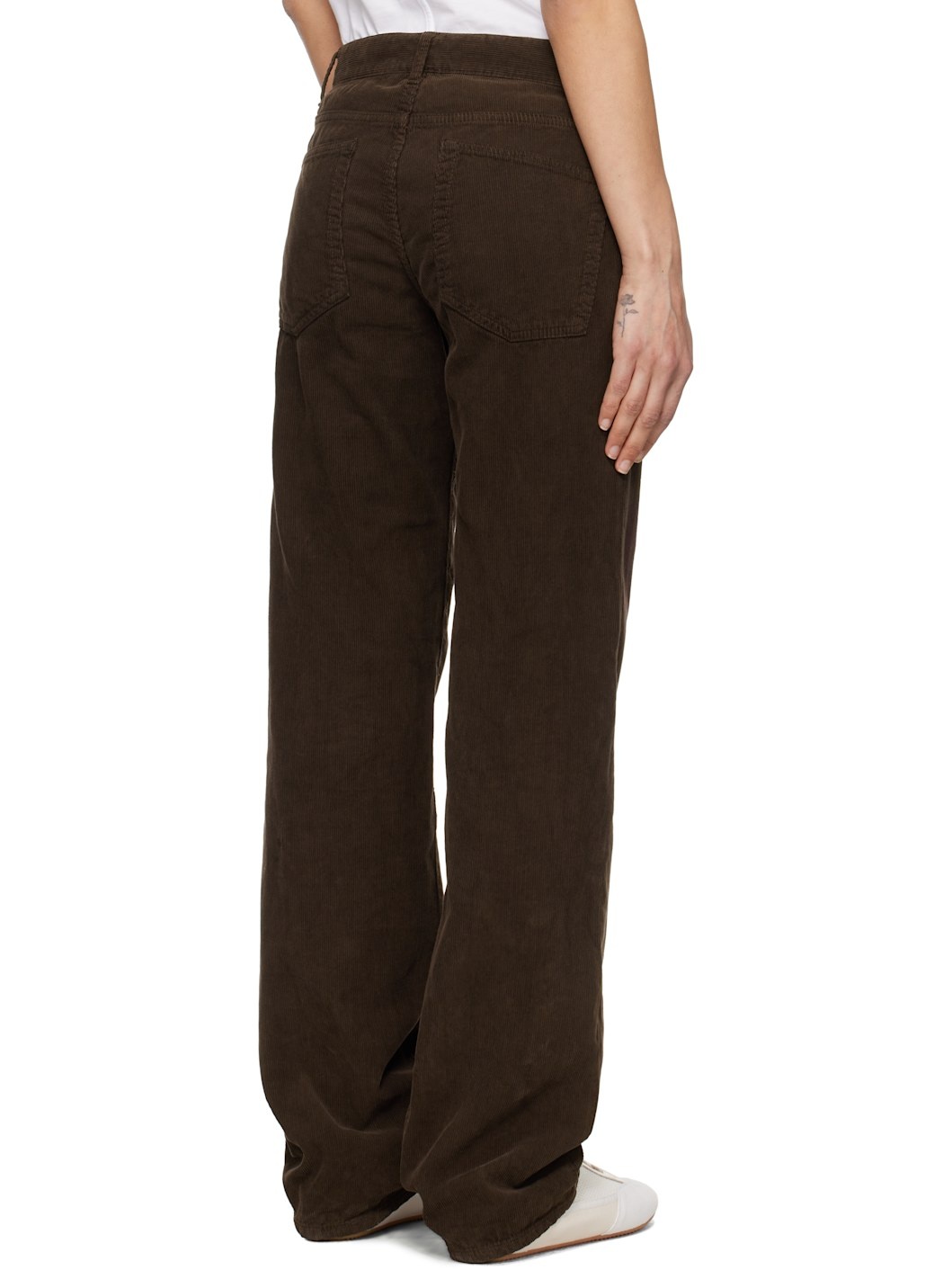 Brown Carlyl Trousers - 3