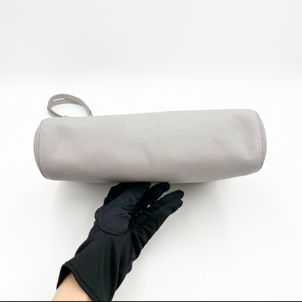 Ferragamo Grey Gancini Crossbody Bag - 6