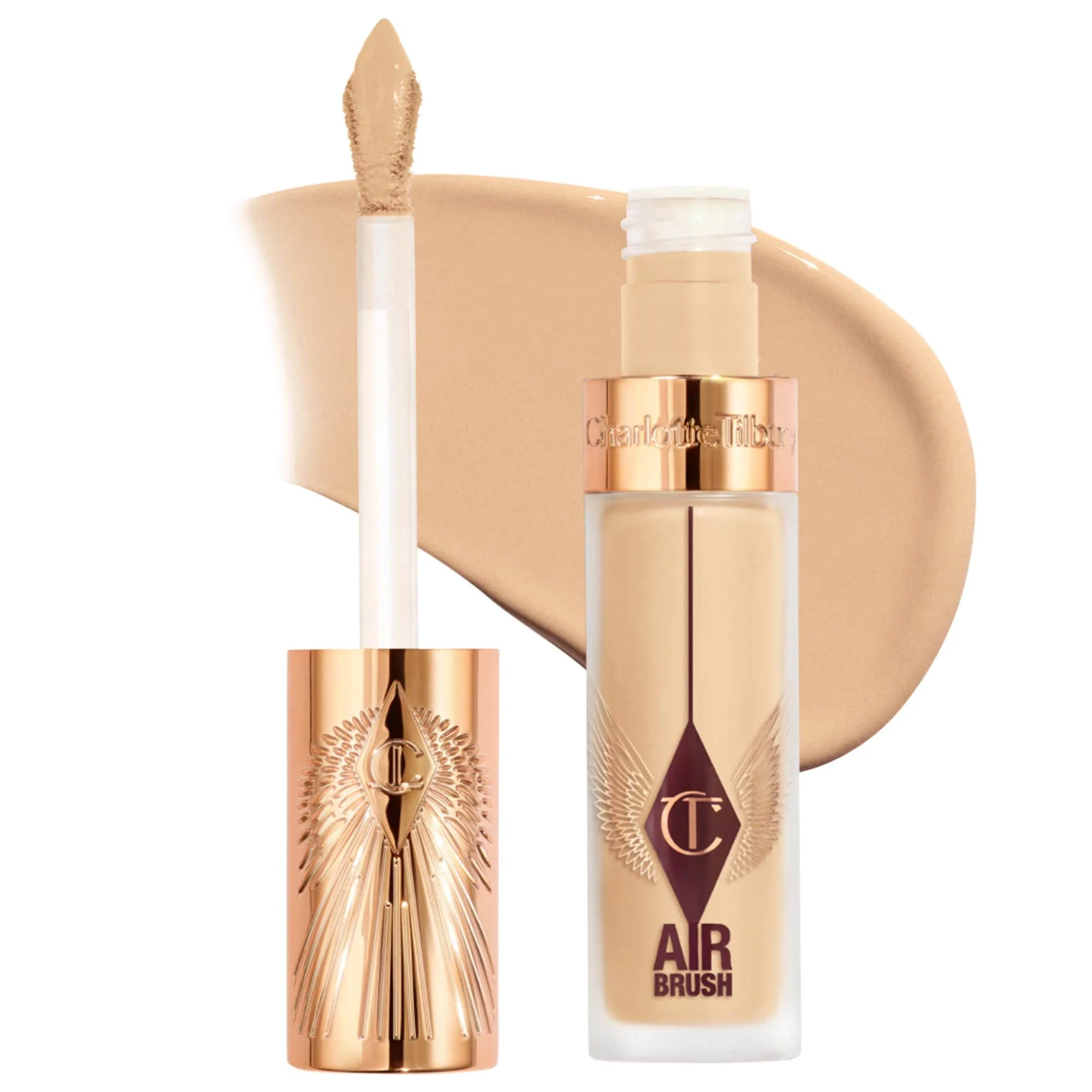 Airbrush Flawless Crease-Proof Long-Wear Blur Concealer with Hyaluronic Acid - 1